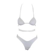 F**k Spets Dam Bikini Set White, Dam