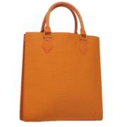 Louis Vuitton Vintage Pre-owned Laeder handvskor Orange, Dam