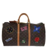 Louis Vuitton Vintage Pre-owned Canvas resvskor Brown, Dam