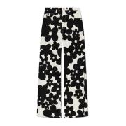 Marni Tryckta jeans White, Dam