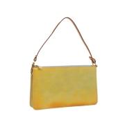 Louis Vuitton Vintage Pre-owned Laeder louis-vuitton-vskor Yellow, Dam