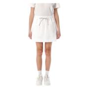 Vivienne Westwood Vit Cheerleaderkjol med Fickor White, Dam