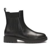 Kazar Urban Chelsea boots med en slip-on ovandel Black, Dam