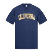 Sporty & Rich T-shirt från California-kollektionen Blue, Herr