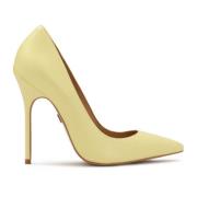 Kazar Gula höga stilettopumps Yellow, Dam