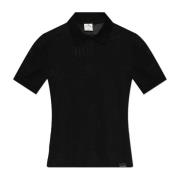 Courrèges Spetspolo Black, Herr