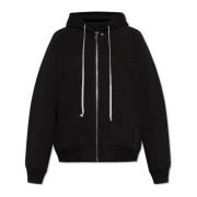 Rick Owens Sweatshirt Windbreaker Black, Herr