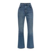 Tory Burch Flare jeans Blue, Dam