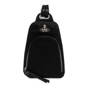 Vivienne Westwood Ryggsäck med logotyp Black, Dam