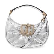 Jimmy Choo Handväska Edie Hobo Mini Gray, Dam