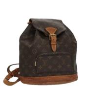 Louis Vuitton Vintage Pre-owned Canvas ryggsckar Brown, Dam