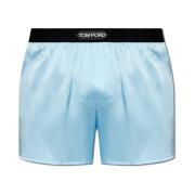 Tom Ford Sidenshorts Blue, Herr