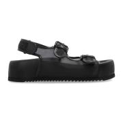 Vic Matié Sandaler Tulle Black, Dam