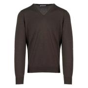 Gran Sasso Stilren Pullover Sweater Brown, Herr