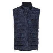 Etro Puffer Vest för Män Blue, Herr