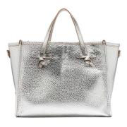 Gianni Chiarini Silver Caramello Marcella Axelväska White, Dam