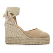 Castañer Canvas Espadrill Kil Sandaler Beige, Dam