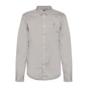 AllSaints Hawthorne Skjorta Gray, Herr