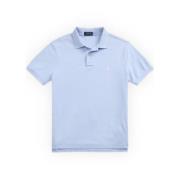 Polo Ralph Lauren Slim-Fit Piqué Polo Stickad Blue, Herr