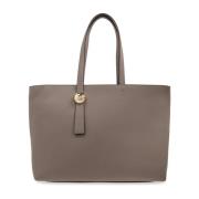 Furla Stor 'Sfera' shopper väska Gray, Dam