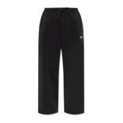 Y-3 Sweatpants med logotyp Black, Dam