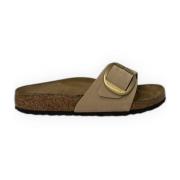 Birkenstock Madrid Big Buckle Sandaler Brown, Dam