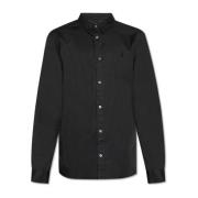 AllSaints Skjorta Hawthorne Black, Herr