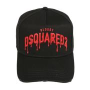 Dsquared2 Stilig Hatt för Män och Kvinnor Black, Herr