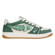 Enterprise Japan Sneakers med broderad logotyp Green, Herr