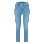 MAC Dröm Chic Denim Jeans Blue, Dam