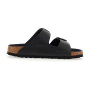 Birkenstock Svarta Big Buckle Sandaler Black, Dam