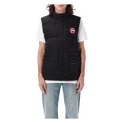 Canada Goose Svart ytterplagg väst - Ss25 Black, Herr