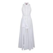 Ermanno Scervino Vit Klänning Elegant Stil White, Dam