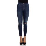 J Brand Volatile Alana Stilfull Mode Jeans Blue, Dam