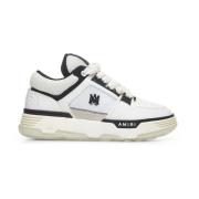 Amiri Vita Sneakers med Stjärnformade Perforeringar White, Herr