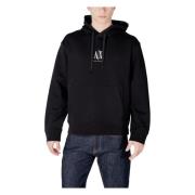 Armani Exchange Herr Capsule Sweatshirt Vår/Sommar Kollektion Black, H...