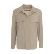 Briglia Elegant Beige Ull Overshirt 'John' Beige, Herr