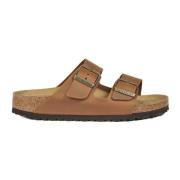 Birkenstock Platta Brandy Skor Brown, Dam