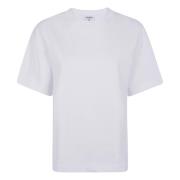 Filippa K Oversized Tee Shirt White, Dam