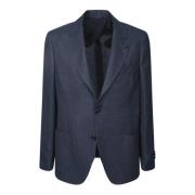 Lardini Blå Blazer för Män Blue, Herr