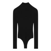 Alaïa Stilfull Top Body för dig Black, Dam