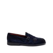 Santoni Malibu Loafer för Män Black, Herr