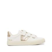 Veja Kromfria Lädersneakers White, Herr