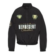 Represent Jacka med logotyp Black, Herr