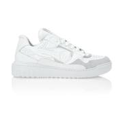 Philipp Plein Casual Sneakers i Lila White, Herr