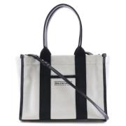 Balenciaga Vintage Pre-owned Canvas totevskor White, Dam