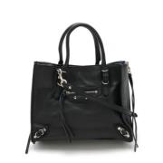 Balenciaga Vintage Pre-owned Laeder balenciaga-vskor Black, Dam