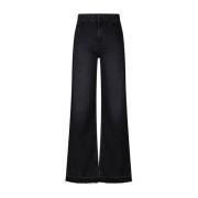 Hugo Boss Marlene High-Waist Jeans Black, Dam