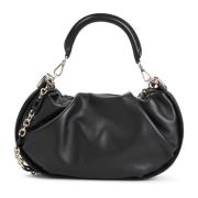 Roger Vivier Svart Nappa Lammskinn Handväska Black, Dam