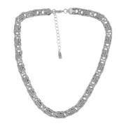 Dansk Copenhagen Chunky Link Halsband, Vattentät & Modig Gray, Dam